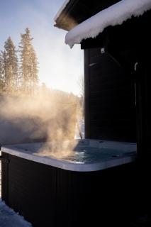 Himos Mökit - Villa Alppinotko 6A - hyvä sijainti keskellä Himosta - siivous sisältyy hintaan - ulkoporeallas ja liinavaatteet lisäpalveluina - 1