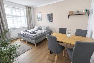 Larooms Merseburg - Apartment NS01 - 2 Zimmer - 4 Betten - Waschmaschine - Parkplatz - 7