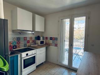 Appart 3 lits proche mer, centre ville et commerces avec clim - 1