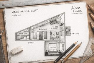 ALTE MÜHLE LOFT - AlpenLuxus Collection - 9
