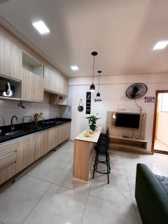 Flat Novo em Olímpia com Churrasqueira e Varanda privativa - 1