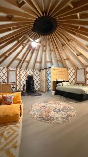 Peaceful Off-Grid Yurt Farm Stay with Modern Comforts - Optional Farm Breakfast - 3