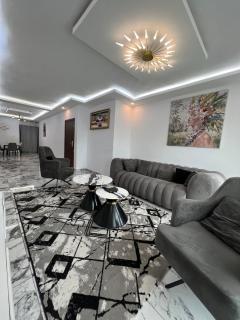 3 bedroom apartment living room Riviera Palmeraie - 4