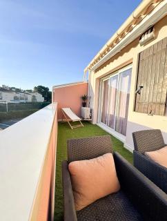 Lilas clim balcon piscine parking privé - Cap d'Agde - 0