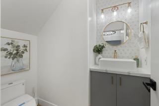 Luxe Pickleball Heated Pool Slide Basketball Court - 8