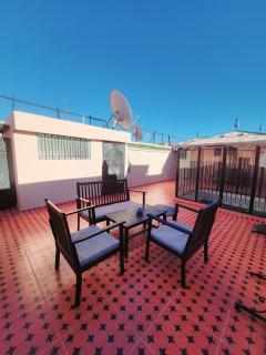 Private Riad Near Royal Palace-Palace-Rooftop-Breakfast - Marrakesh - 5
