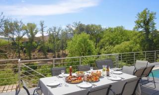 Villa contemporaine, jardin méditerranéen et piscine privée - 7