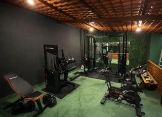 Piscina, Academia particular, lareira, lago - 6