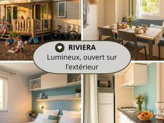 Mobil-home confortable avec terrasse - 6 personnes - API-1-52-1308 - 1