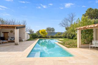 Aurenza - Piscine - Jardin paysager - Vue campagne - 4