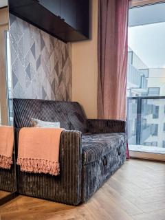 Green Baltic Portovo Comfort Apartment City Center Balcony - 6