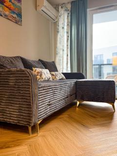 Green Baltic Portovo Family Apartment Near Old Town Balcony - 2