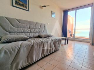 STUDIO 4 PERS, PKG, PISCINE, TENNIS, VUE MER - 9