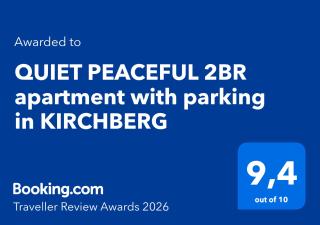 QUIET PEACEFUL 2BR apartment with parking in KIRCHBERG - 8