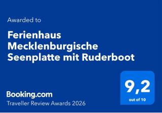 Ferienhaus Mecklenburgische Seenplatte mit Ruderboot - 9