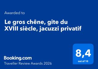 Le gros chêne, gite du XVIII siècle, jacuzzi privatif - 9
