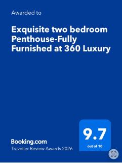 Exquisite two bedroom Penthouse-Fully Furnished at 360 Luxury - 9