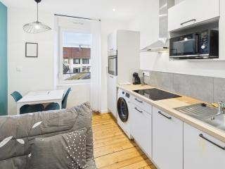 T2 tout confort - 4 pers - Lave-linge et loisirs - appartement 12 - 8