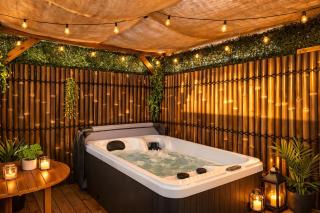 Tiny house avec jacuzzi privé - Jardin - Calme - 9