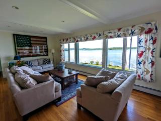 Gorgeous Beach House with Private Beach, Fire Pit & Outdoor Living Near Bar Harbor, Hancock Point Maine - 5
