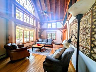 Bright Post & Beam Retreat with Fire Pit & Game Room Near Acadia | Sorrento, Maine - 6