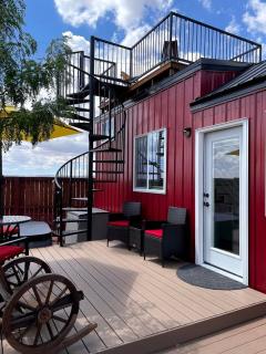 Scenic Desert-Modern Tiny Home with Private Hot Tub Near Zion National Park in Apple Valley, Utah - 0