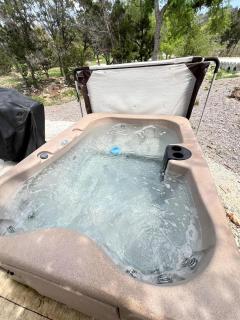 Luxurious Hill Country Yurt Cabin with Private Hot Tub Near Canyon Lake, Texas - 6