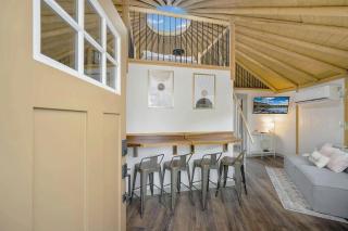 Tranquil Luxury Yurt Cabin with Private Hot Tub Near Canyon Lake, Texas - 7