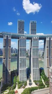 重庆江汀兰舍高空江景公寓朝天门店 - 8