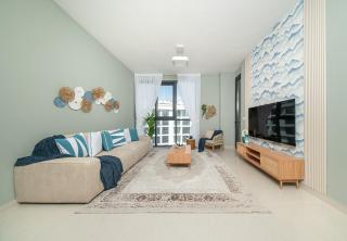 Modern 1BR with Beach Access Blue Bay Walk - 5