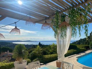 VILLA JUCANOS - Vue mer panoramique Golfe de St-Tropez - 9