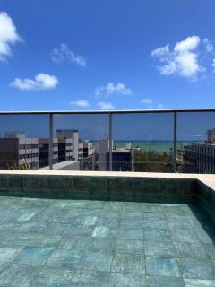 Flat em João Pessoa - 1 Quadra da Praia - 0