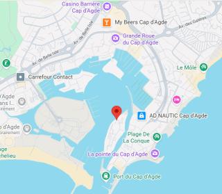 Studio vue port et mer Cap d'Agde île des Pêcheurs - 6