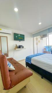 Apartaestudio en el laguito con piscina y a pasos de la playa - 8