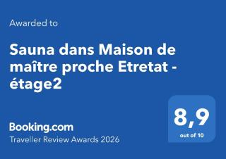 Sauna dans Maison de maître proche Etretat -étage2 - 8