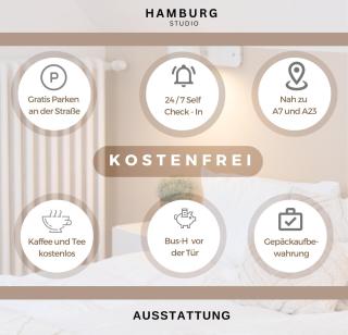 Hamburg Studio für bis zu 4 Personen - 8