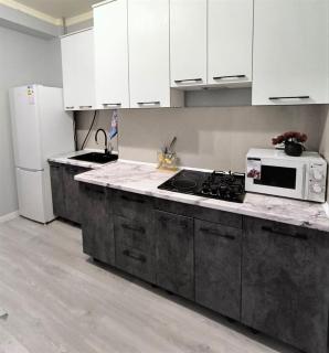 Современная квартира на 11 этаже с панорамным видом на город до 2 гостей - 7