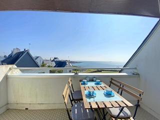 REF 434 Ploemeur Lomener appartement duplex type 4 vue mer - 3