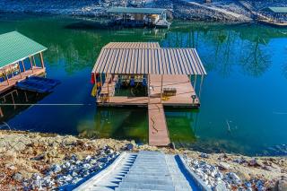 New Lake Home Sleeps 14 Private Dock Deck Grill - 6