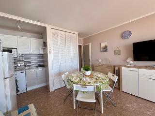 Studio confortable face mer avec parking privé - FR-1-323-450 - 2