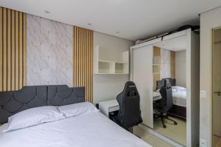 Apto com Churrasqueira e Quadra no Real Parque - 9