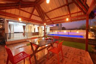 EMPYREAN STAYS ll MYSTICAL STONE VILLA ll 4bhk AC villa ll PRIVATE POOL ll - 6