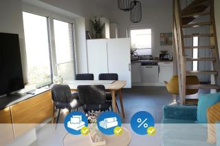 Neues Ferienhaus in Traumlage mit Garten - 0