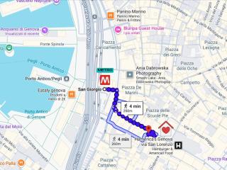 Private terrace in Genoa Old Town, Aquarium 6 min - 9