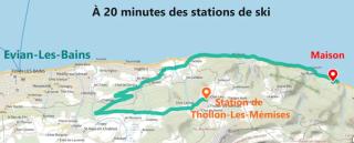 Chez Malou & Hugo vue lac proche Suisse & stations ! - Saint-Gingolph - 4