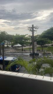 apartamento bem em frente a praia - 0