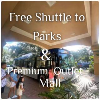 Free Shuttle to all Parks Shopping King & Queen - 3