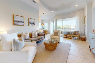 Lakefront condo with water-view balcony private golf cart resort pool & amenities - 6