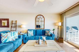 Gulf-front condo with balcony ocean view W&D pool & fitness room - 5