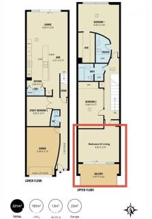 Humble bedroom free street parking & wifi - 5